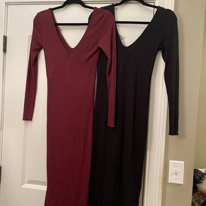2 midi dresses!